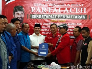 Ketua PAN Aceh Daftar Jadi Wakil Mualem di Pemilihan Gubernur