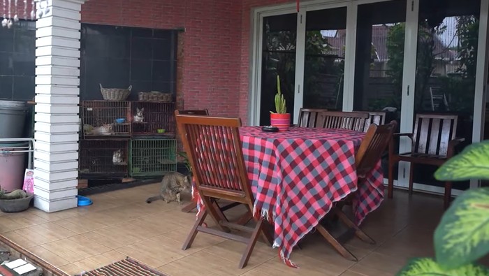 Meja Makan Rumah Jeremy Teti