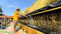 Museum Rekor Dunia Indonesia (MURI) mengukuhkannya sebagai patung Buddha tidur terbesar di Indonesia tahun 2001.