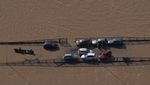 Mobil-mobil Jadi Saksi Bisu Parahnya Banjir di Brasil