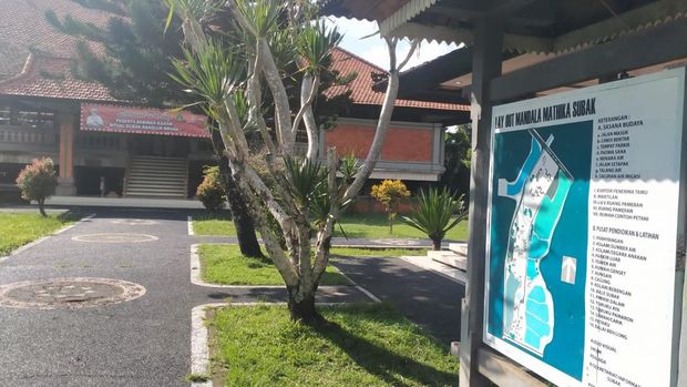 Pemkab Tabanan akan menghibahkan aset lahan di area Museum Subak kepada PUPR untuk dibangun fasilitas event World Water Forum. (Dok. Istimewa via Detikcom)