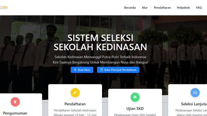 Pendaftaran Sekolah Kedinasan 2024