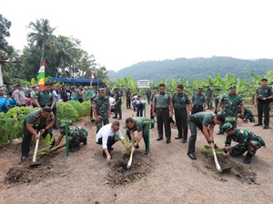 Penuhi Kebutuhan Ekspor, Kodim 0709 Kebumen Budidaya Pisang Cavendish