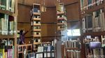 Perpustakaan Kerucut Tersembunyi di Ciputat, Bisa jadi Ide Mengisi Weekend