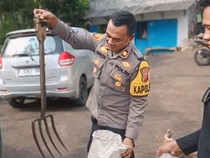 Penampakan Garpu Tanah yang Dipakai Si Herang Habisi Nyawa Ibunda