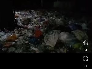 Sampah Menggunung di Pasar Ngawen Gunungkidul, Ini Kata DLH