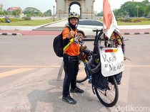 Pesepeda Jakarta Tiba di Makkah Tapi Tak Bisa Berhaji, Kenapa ya?