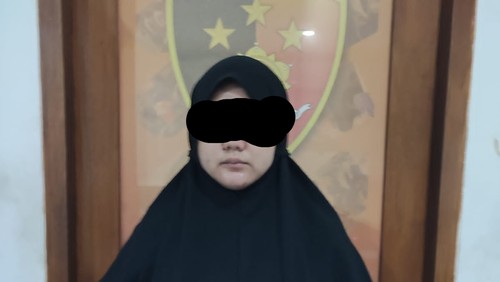 SS (26), perempuan asal Jambi pemeras pria asal Lombok Tengah, NTB. (Dok. Polresta Mataram)