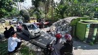 Beruntung tidak ada korban luka dan jiwa dalam kecelakaan tersebut.