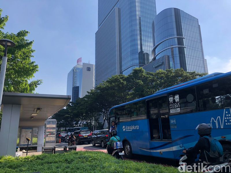 TransJakarta. (Rifka/detikcom)