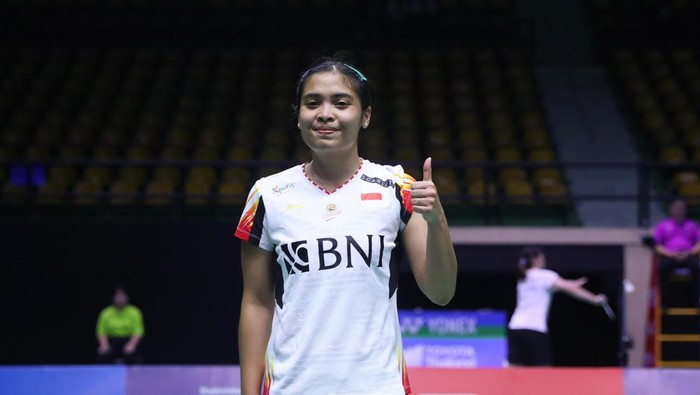 Tunggal putri Indonesia Gregoria Mariska Tunjung
