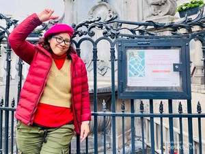 Belgia Tak Butuh Ikon Kota Raksasa nan Megah, Cukup Patung 0,5 Meter