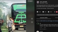 Viral Video Bus Berpelat yang Sama dengan Tragedi di Subang Pernah Ngebul Terbakar