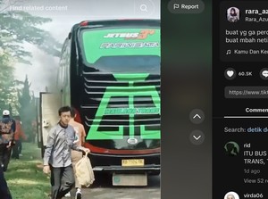 Viral Video Bus Berpelat yang Sama dengan Tragedi di Subang Pernah Ngebul Terbakar