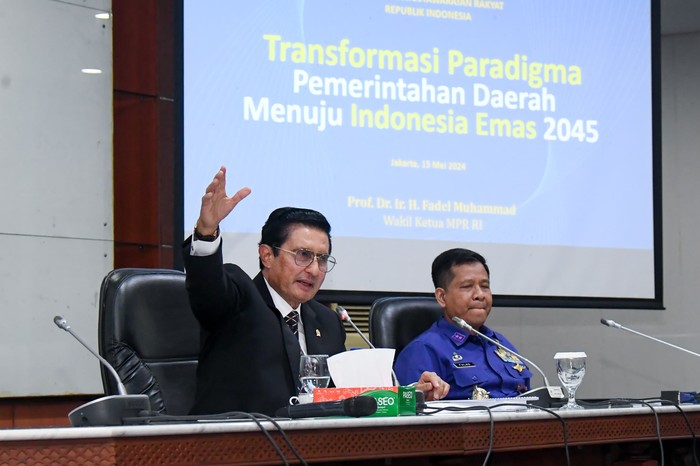 Wakil Ketua MPR RI Fadel Muhammad