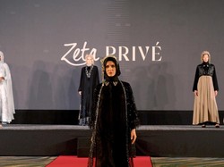 Zeta Prive Rilis Abaya di Dubai, Koleksi Terinspriasi Keindahan Bulan