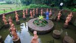 1.000 Patung Penari Gandrung Hiasi Taman di Banyuwangi