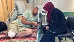 Aksi Luar Biasa Jurnalis Palestina, Kembali Liputan Meski Kaki Diamputasi