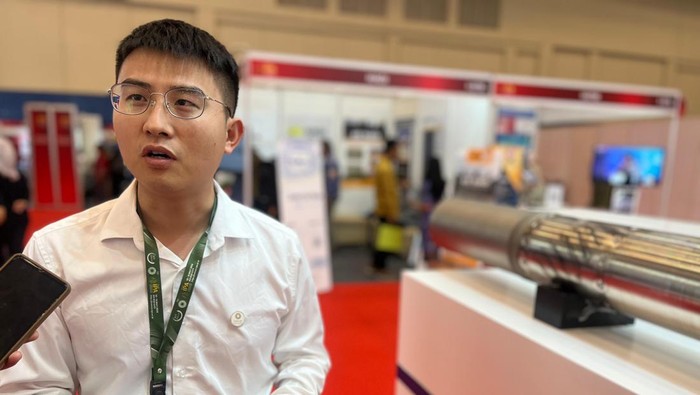 Alat Bor Sumur Migas di IPA Convex 2024.