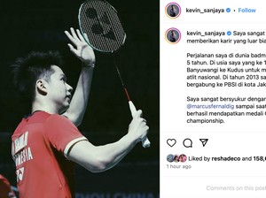Kevin Sanjaya Curhat Alasan Pensiun Bikin Netizen Emosi ke PBSI