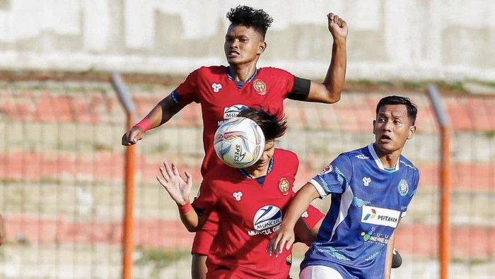 Laga Persiku Kudus vs Persiba Bantul di Liga 3 Nasional, Kamis (16/5/2024).