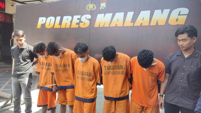 Lima pemuda asal NTT pelaku perusakan rumah kontrakan