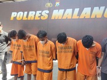 Rusak Rumah Kontrakan Orang, 5 Pemuda Asal NTT di Malang Ditangkap