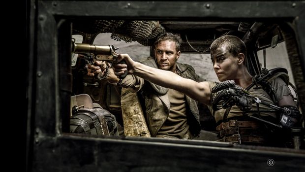 Cuplikan adegan dalam film Mad Max: Fury Road.