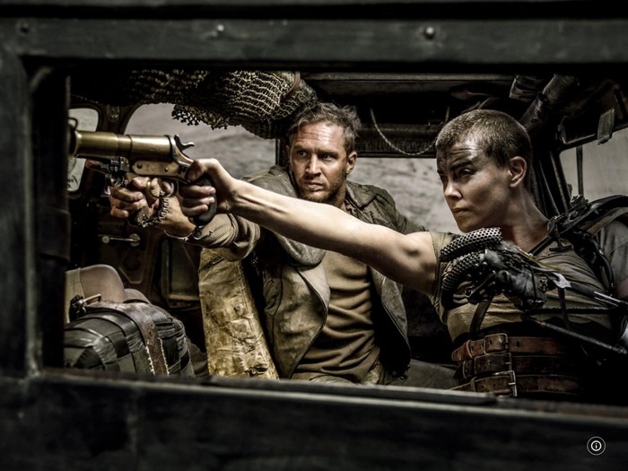 Cuplikan adegan dalam film Mad Max: Fury Road.