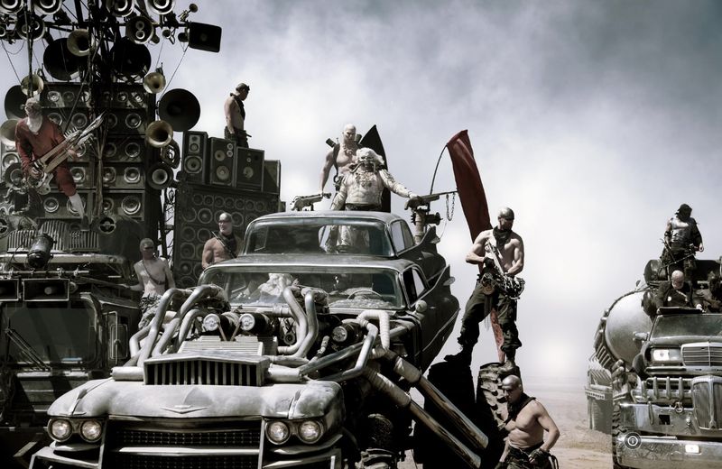 Cuplikan adegan di film Mad Max: Fury Road.