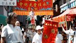 Meriahnya Parade Anak-anak Melayang di Hong Kong