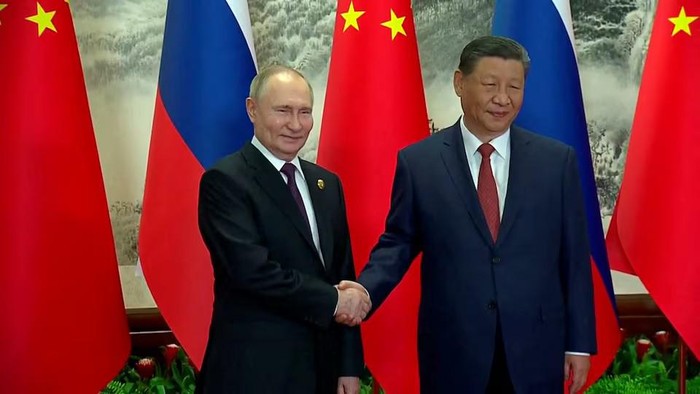 Saling Memuji Antara Putin dan Xi Jinping