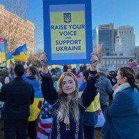 Aku tidak ingin orang berpikir ku pernah mengatakan hal-hal buruk dalam hidupku. Menggunakan wajah gadis Ukraina untuk mempromosikan Rusia, itu gila, ujarnya. Foto: Instagram Olga Loiek