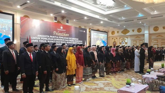 Pelantikan PPK di Banyuwangi