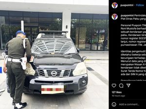 TNI Razia Mobil Sipil Berpelat Dinas, X-Trail Terungkap Pakai Pelat TNI Jeep Wrangler