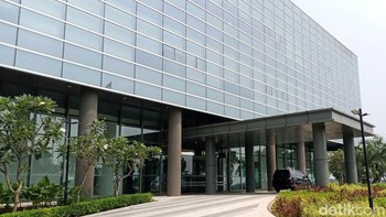 Pabrik Oppo memiliki luas 10,1 hektar yang terletak di Bayur, Kecamatan Periuk, Kota Tangerang, Banten. Foto: Mohammad Frizki Pratama