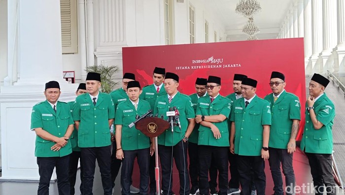 Jokowi Terima Pengurus GP Ansor di Istana Negara, Ini yang Dibahas