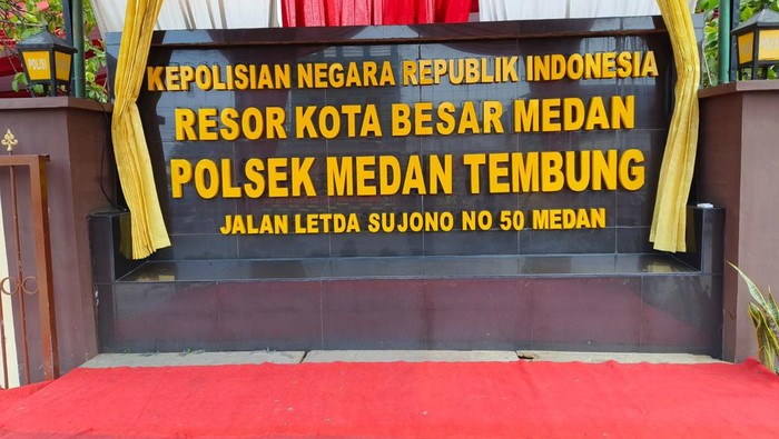 Polsek Percut Sei Tuan kini berubah nama menjadi Polsek Medan Tembung. (dok. Polrestabes Medan)