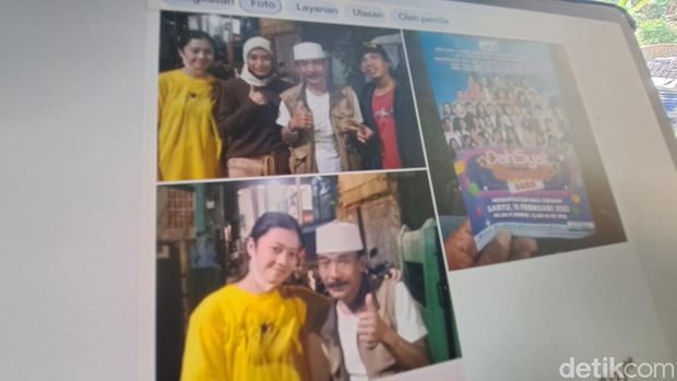 Potret Nurlela (berbaju kuning)