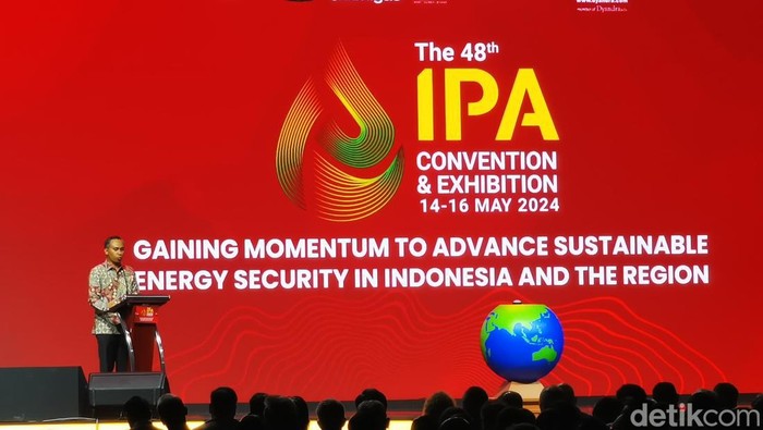 President Director PETRONAS Indonesia sekaligus Presiden Indonesia Petroleum Association (IPA) Yuzaini bin Md Yusof di IPA Convex 2024.