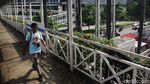 Melihat Progres Revitalisasi Halte TransJakarta Benhil