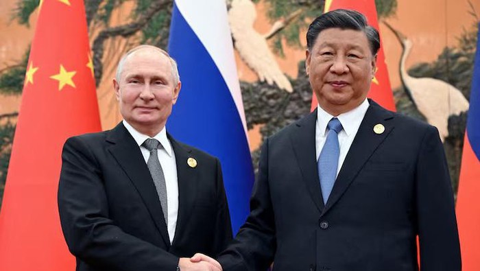 Putin Tiba di China, Siap Perdalam Kemitraan Strategis dengan Xi Jinping