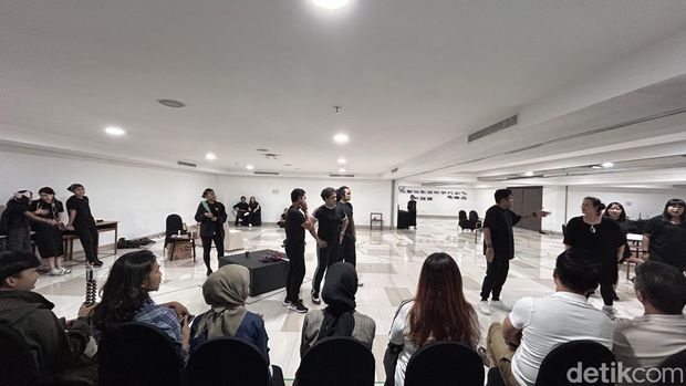 Rehearsal Teater Musikal Keluarga Cemara