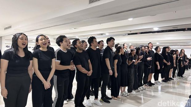 Rehearsal Teater Musikal Keluarga Cemara