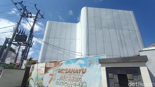 Situasi di area kelab malam Akasaka Bali di kawasan Simpang Enam, Kota Denpasar, Kamis (16/5/2024). (Ni Made Lastri Karsiani Putri/detikBali)