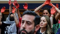 Mahasiswa dari Universitas Pennsylvania dan Universitas Harvard memberikan kesaksian di depan Subkomite Kehakiman DPR AS untuk Konstitusi dan Pemerintahan Terbatas.