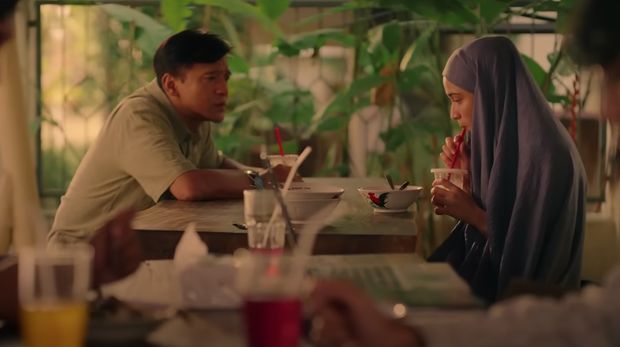 Cuplikan adegan dalam film Tuhan, Izinkan Aku Berdosa.