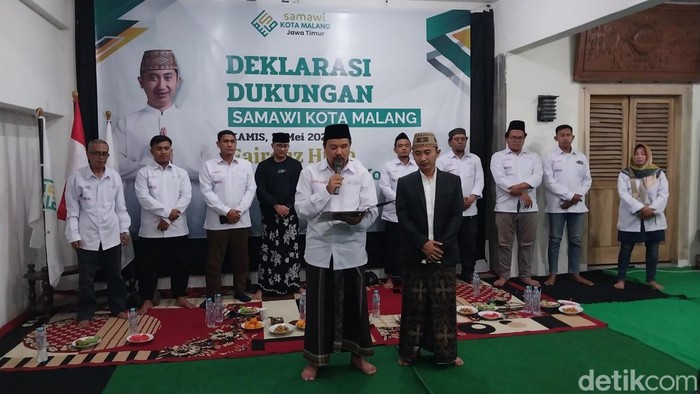 Ulama muda NU di Kota Malang mendeklarasikan dukungan untuk sosok Fairous Huda maju Pilwali Malang 2024.
