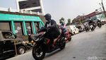 Ada Peninggian Jalan di Maruga, Lalin Depan Pemkot Tangsel Macet
