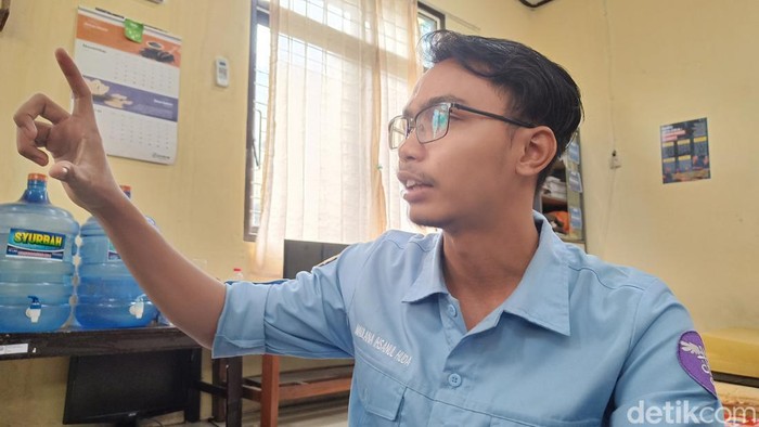 Presiden BEM Unsoed Purwokerto, Maulana Ihsanul Huda.